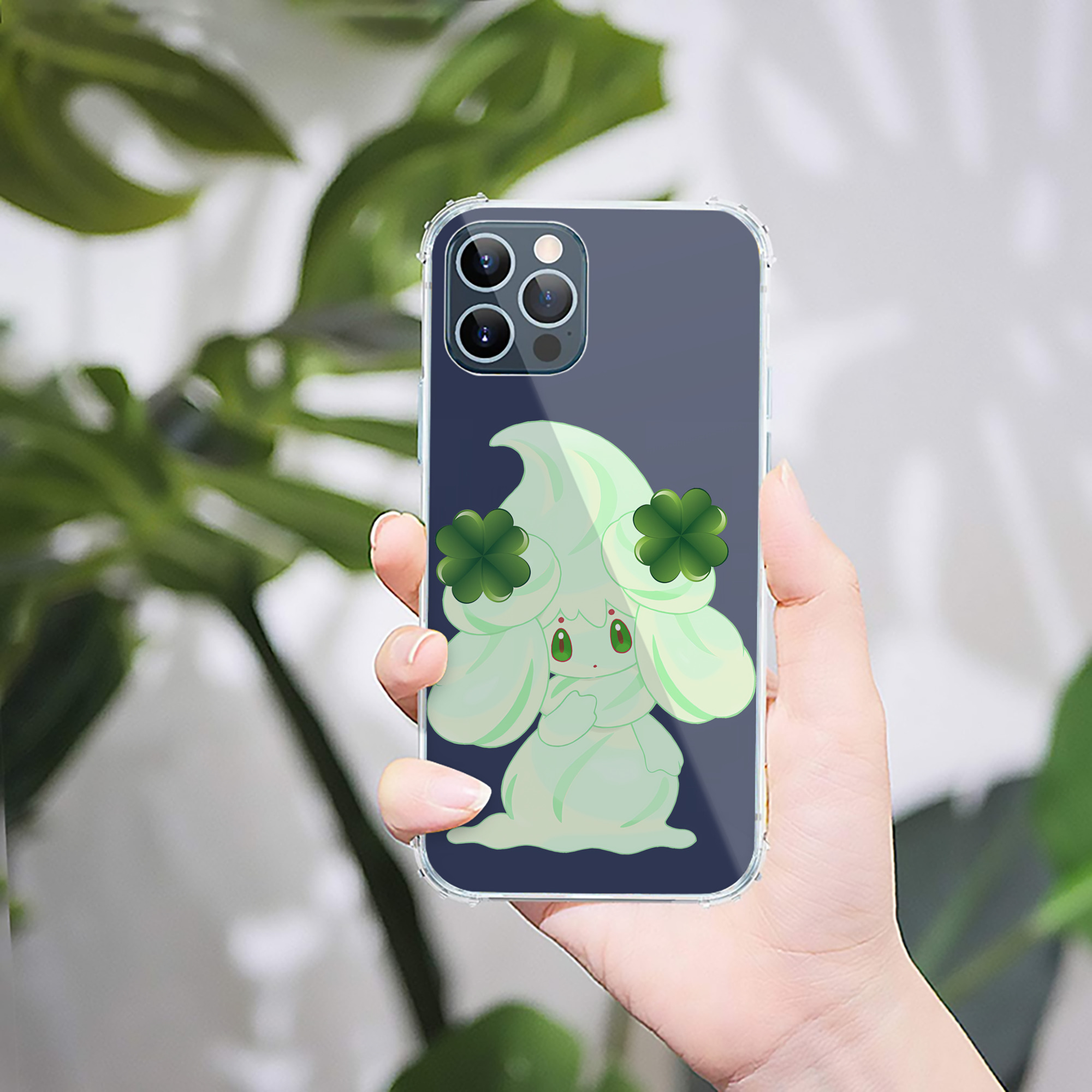 （画像用） ポケットモンスター Pokémon 【iPhone 12シリーズ対応】透明スマホケース（クリアソフトケース）